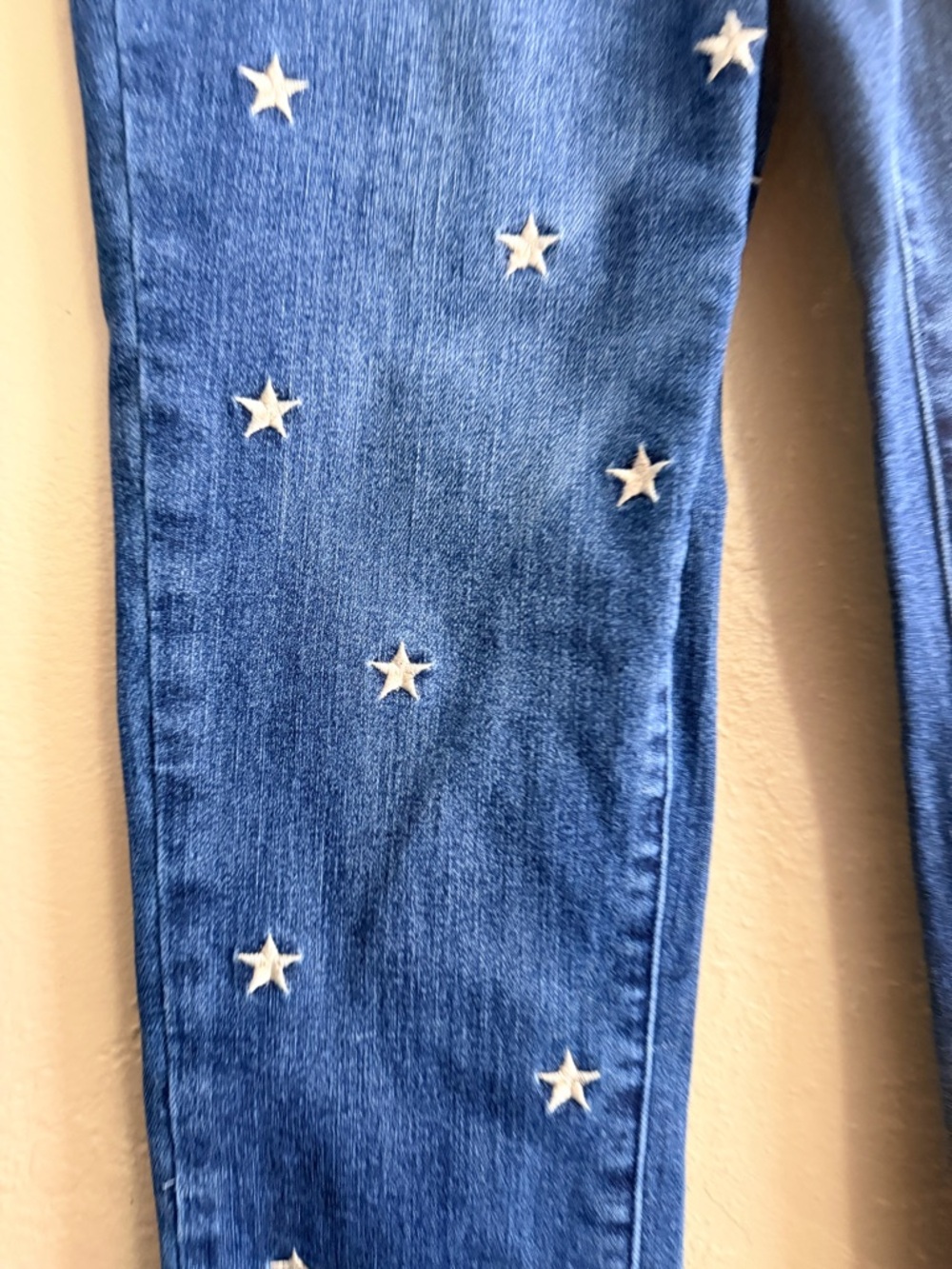 Judy Blue Blue Skinny Jeans with Star Embroidery - Picture 2 of 6